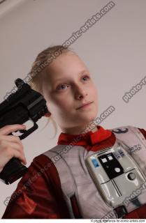 DENISA CRAZY PILOT WITH GUN